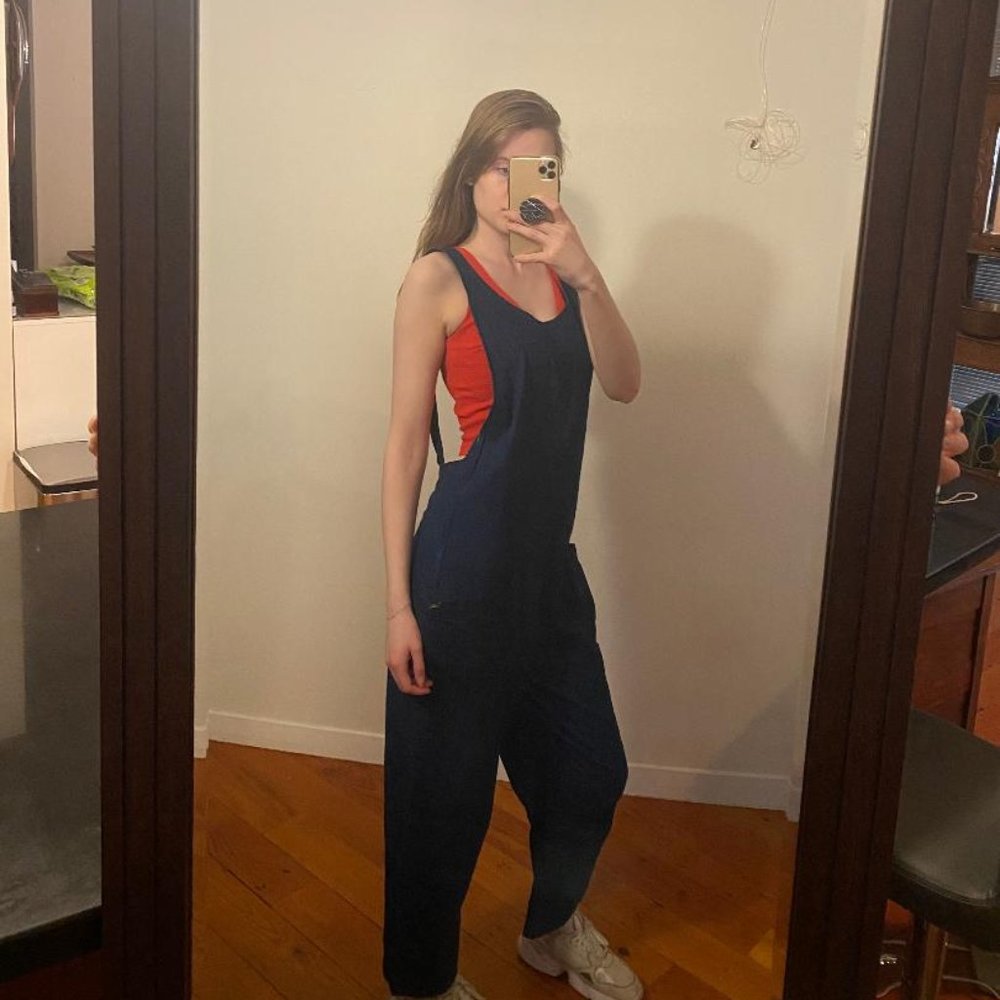 GUESS Light-Weight Denim Jumpsuit / Overalls